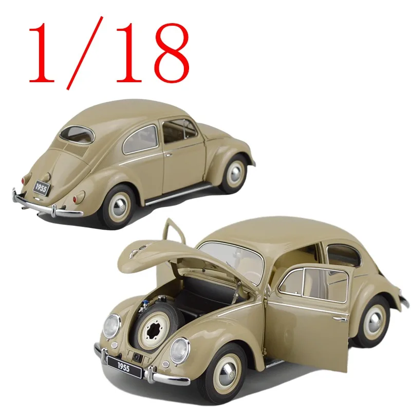 

Автоматическая литая под давлением модель автомобиля Volkswagen из сплава в масштабе 1/18, Volkswagen 1963, игровые транспортные средства, игрушки для мальчиков, подарок, оригинальная коробка