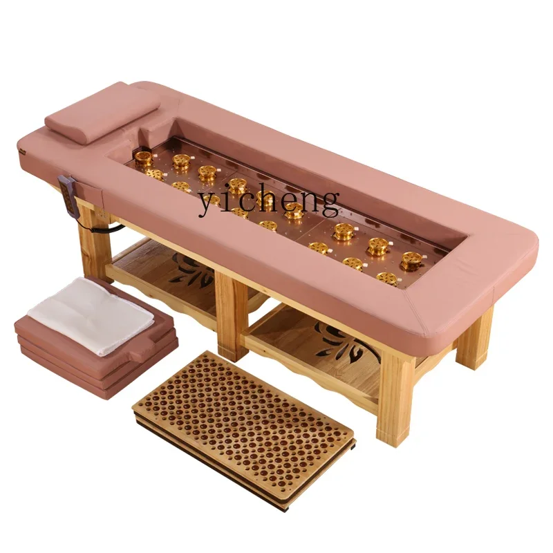 ZWS. Smart 18 Smokeless Moxibustion Bed Whole Body Fumigation Beauty Salon Special Massage Physiotherapy Multifunctional