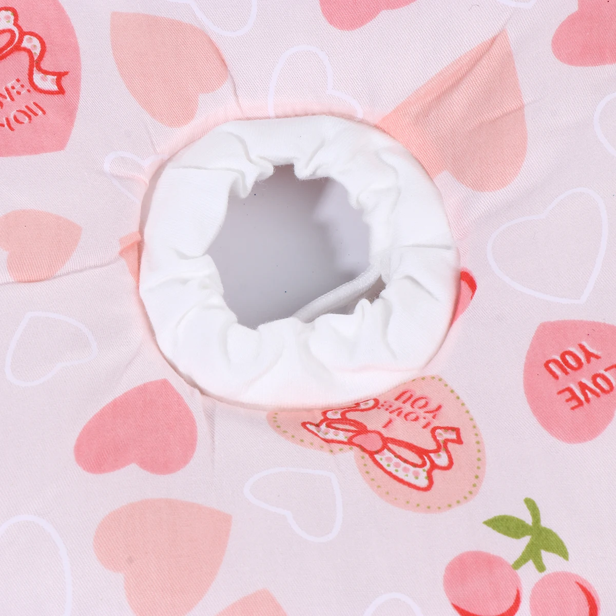 

Cat Elizabethan Collar Recovery Cone Anti scratch Protective Heart Shape Printed Pet Dog Neck Adjustable Durable Comfortable