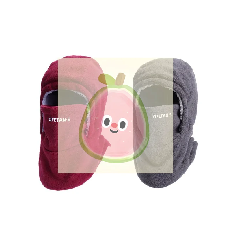 

Теплая флисовая полнолицевая маска для верховой езды, уличная Балаклава, велосипедная кепка, мотоциклетная лыжная теплая маска для шеи, защитная шапка для ушей