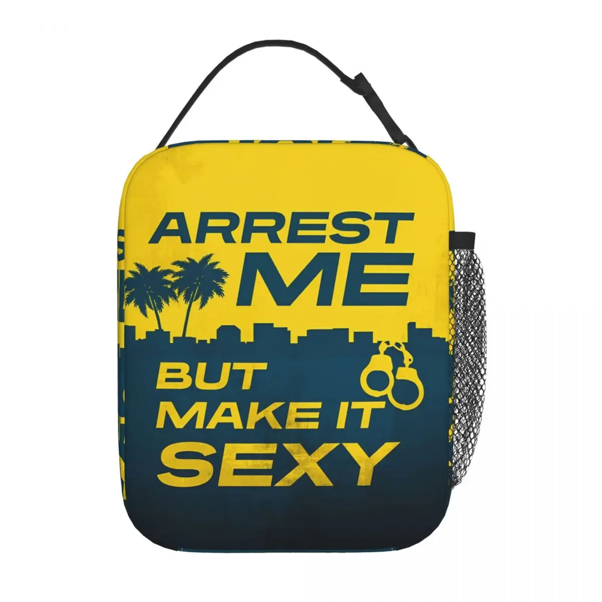 

The Rookie Arrest Me But Make It Сексуальная изолированная сумка для обеда Многоразовая сумка-холодильник большой емкости Большая коробка для обеда Пикник Мужчины Женщины