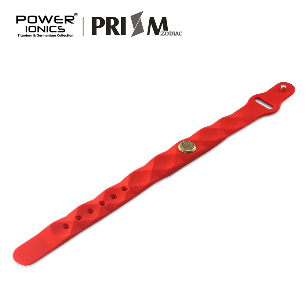 Power Ionics CNY 12 Zodiacs Waterproof 3000 Anions Sports Fashion Bracelet Free Customs Engrave