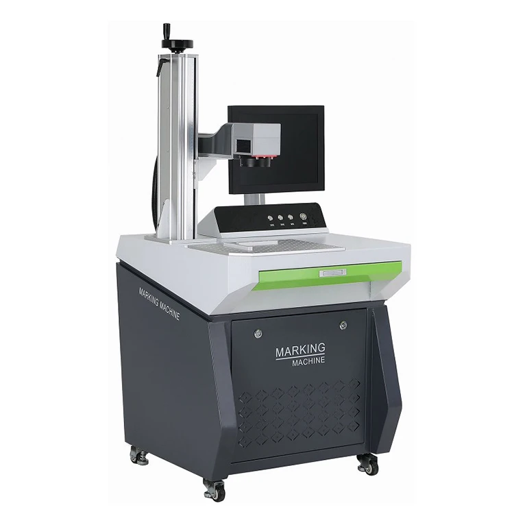 Popular Laser Marking Machine Laser Engraving Machine Small Rotary Laser For Fiber Metal Steel Raycus 20W 30W 50W