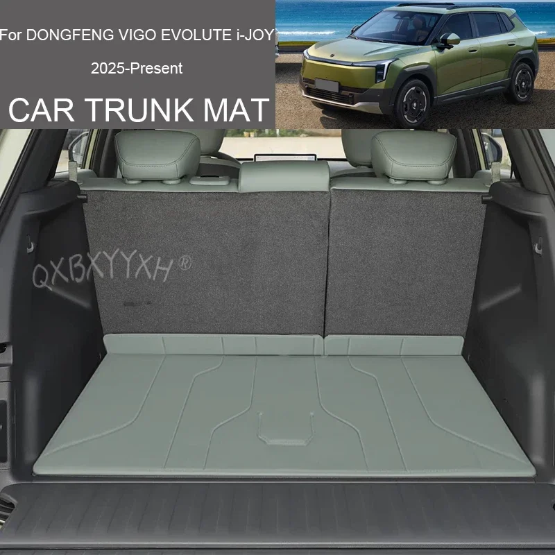 Car Trunk Main Cargo Liner For DONGFENG VIGO EVOLUTE i-JOY 2025-2027 Nappa Leather MatWaterproof Anti-Scratch Wear-Resistant Pad