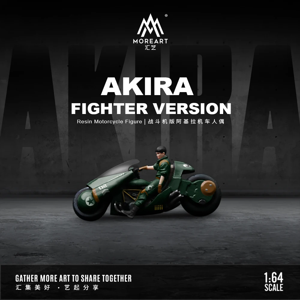

MoreArt 1:64 Akira Fighter Jet Figure Set Resin Model