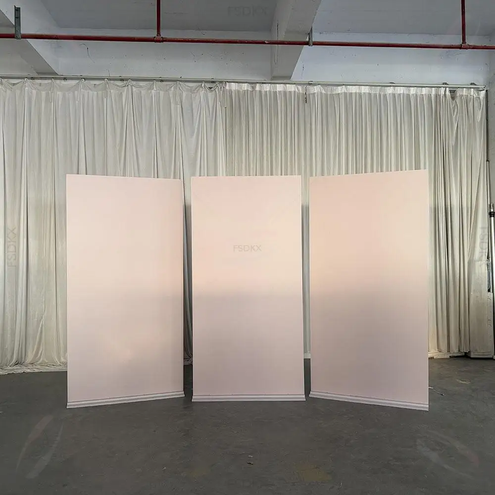 

Customized Wedding Supplies Decoration Arch Backdrop Stand White Acrylic Pvc Arch Door for Wedding Event Stage Decor