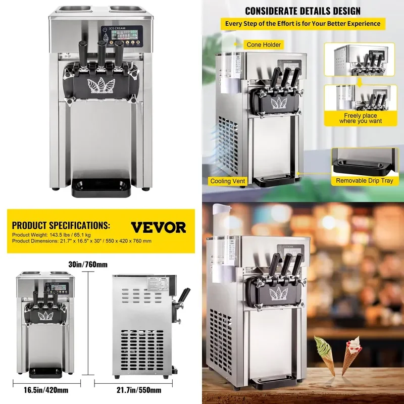 for SIHAO 8218T Fully Automatic Vending Ice Cream Machine High Quality Business Product with Market Advantage