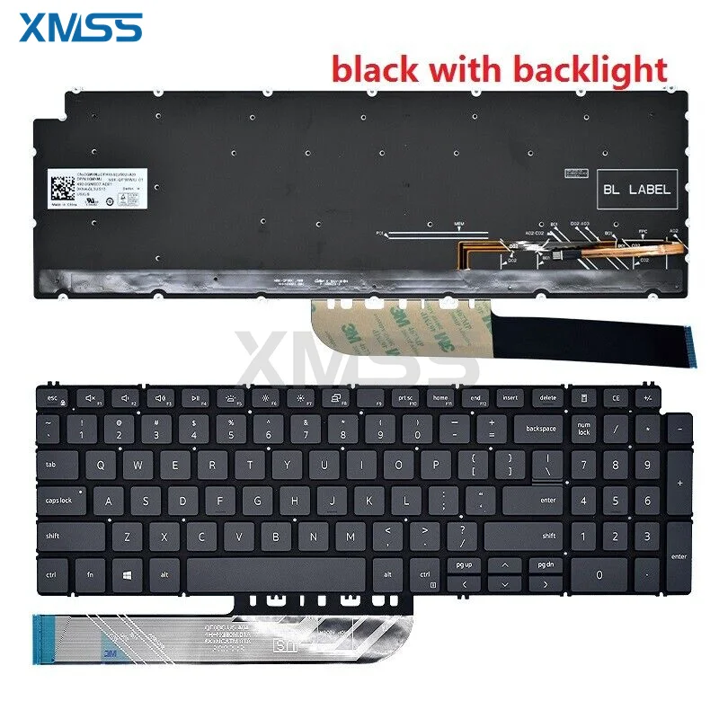 Laptop US Keyboard New for Dell Inspiron 15-5501 5502 5508 5509 3501 3502 3505