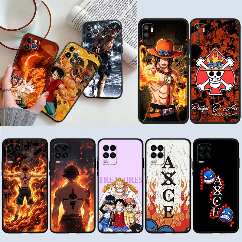 TR22 One Piece ACE Phone Case for Samsung Galaxy M06 M15 M16 M35 M55 M56 A36 A42 A50 A50S A51 A52 A32 A33 A05 A05S A06 A16 A20