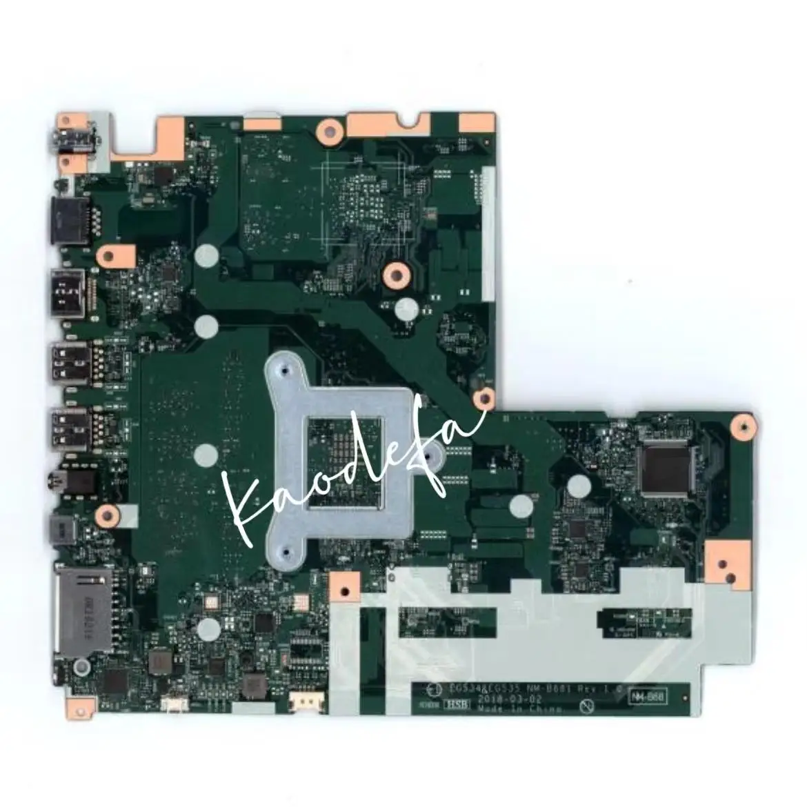 Imagem -02 - Placa-mãe do Portátil para Lenovo Ideapad Eg534 Eg535 Nm-b681 33015arr R32200u Cpu 4gb de Ram Ddr4 Fru:5b20r56763 5b20r56769