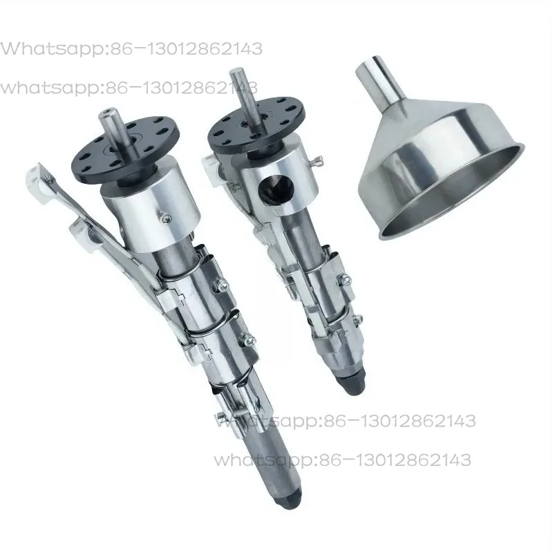 Small Desktop Plastic Extrusion Equipment, Compound Powder Extruder with 16mm 20mm Screw Barrel and Flange for 3D Printing Line