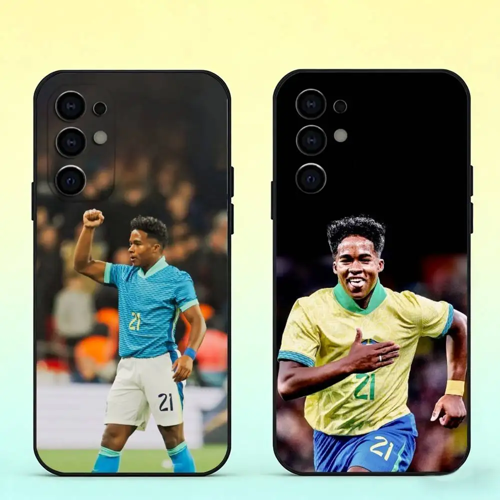 Football Endrick-K Phone Case For Samsung S25,S24,S21,S22,S23,S30,Ultra,S20,Plus,Fe,Lite,Note,10,Black Cover