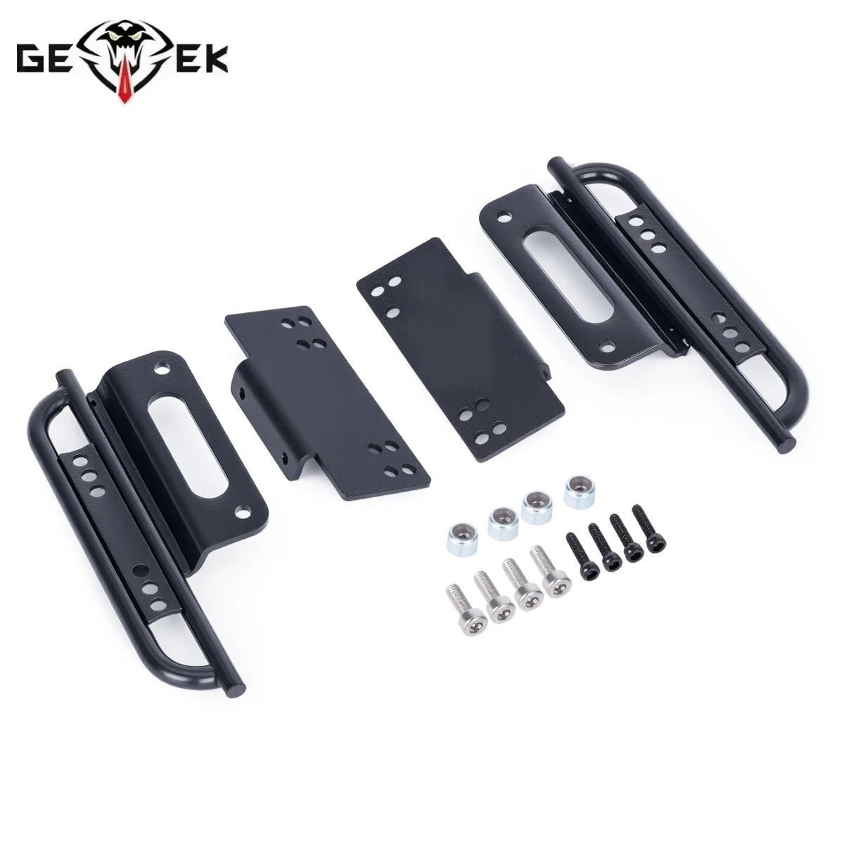 Metal Side Pedal Rock Rails Foot Plate for 1/24 RC Crawler Car Axial SCX24 Deadbolt Chevrolet Wrangler Gladiator Bronco Parts