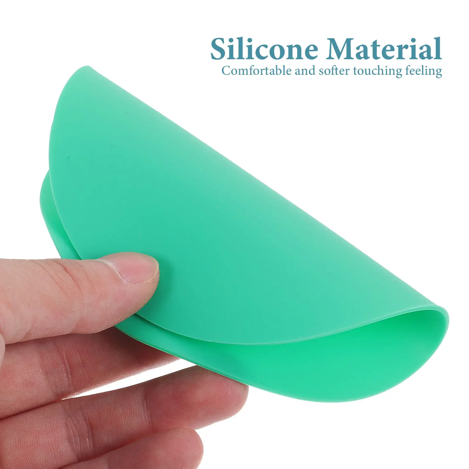 Silicone Jar Opener Gripper Pads 5pcs – Heat-Resistant, Non-Slip Bottle Lid Openers for Kitchen, Home & Bar
