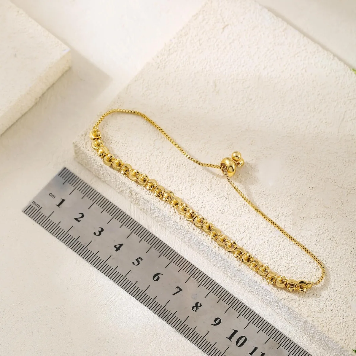 Luxury Gold Color Adjustable Bracelet - Stainless Steel Jewelry for Women, Hypoallergenic Bangles Accessories 3 Color Options