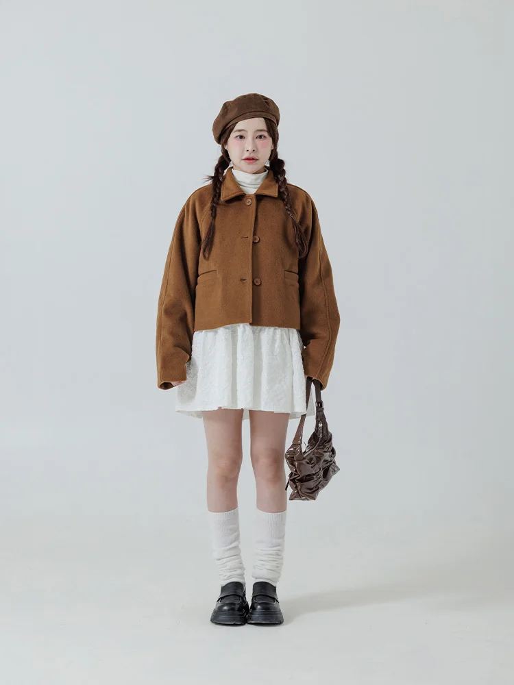 

Новое поступление: Женское шерстяное пальто Queenop осень-зима, однобортное, с качественной текстурой, цвет кофе, 0207672