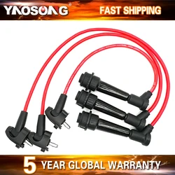 Ignition Coil Spark Plug Wire Set Fits for Lexus IS300 GS300 SC300 Toyota Supra 3.0L UF228 90919-15456 90919-15457 90919-15317