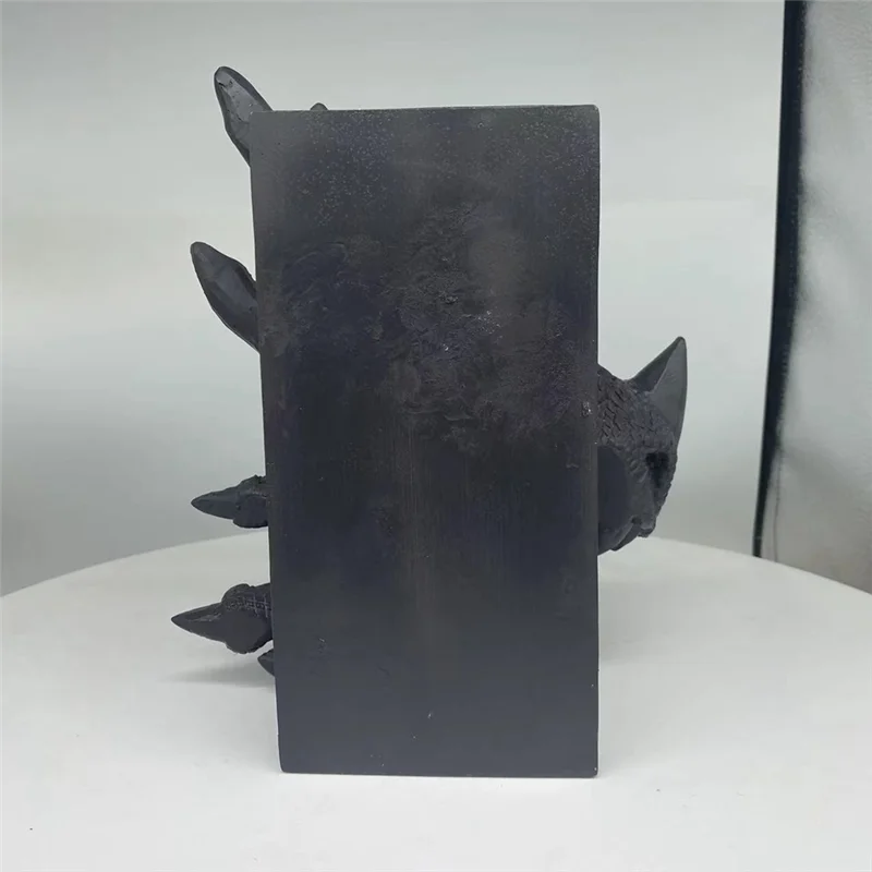 A19E-Dragon Book Holder Friar Dragon Bookends Book Ends, Suporte para livro de resina de 7 polegadas