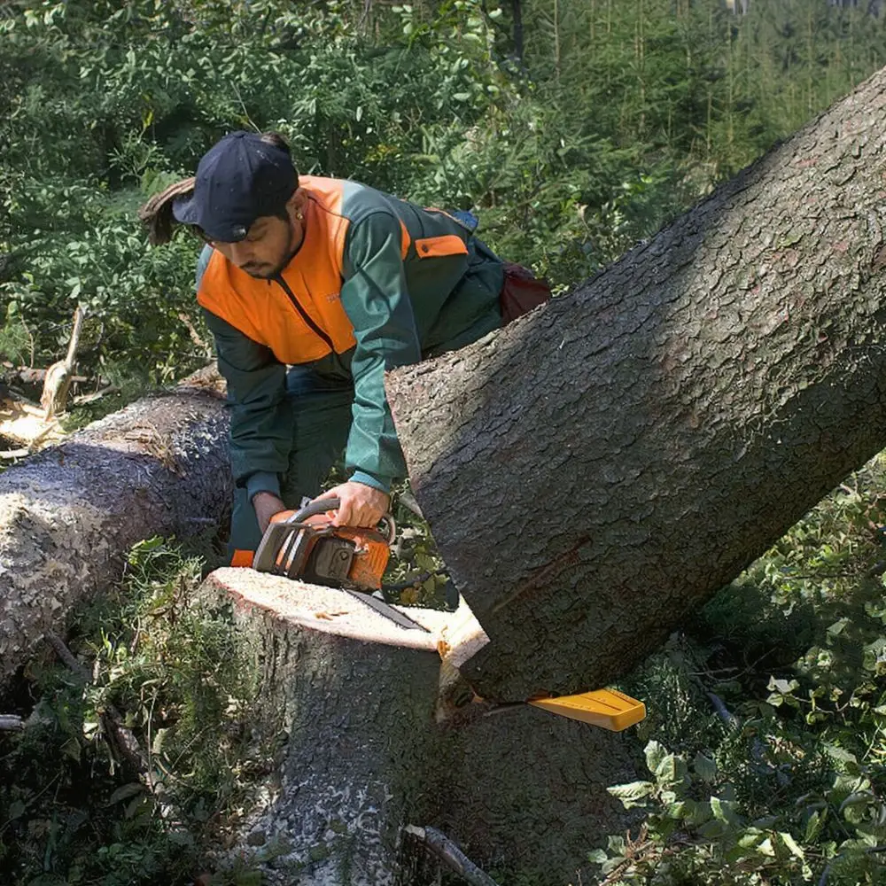 Tree Felling Wedges For Chainsaw 7 5 Inch Logging Tool Plastic Spiked Cutting Equipment Forestry Garden Power Parts