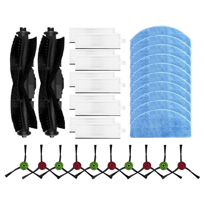 

Compatible For Viomi V3 Absolut Roller Side Brush Hepa Filter Mop Cloths Robot Vacuum Cleaner Accessories