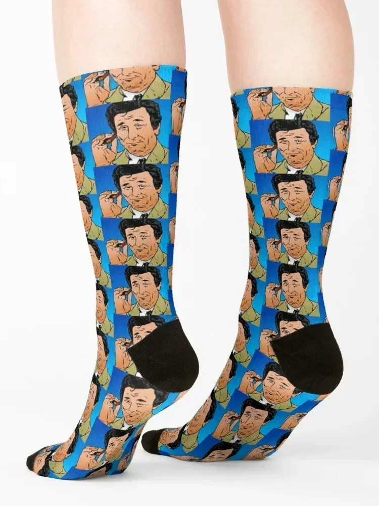 peter falk columbo Socks cotton sheer luxury essential Socks Women's Men's