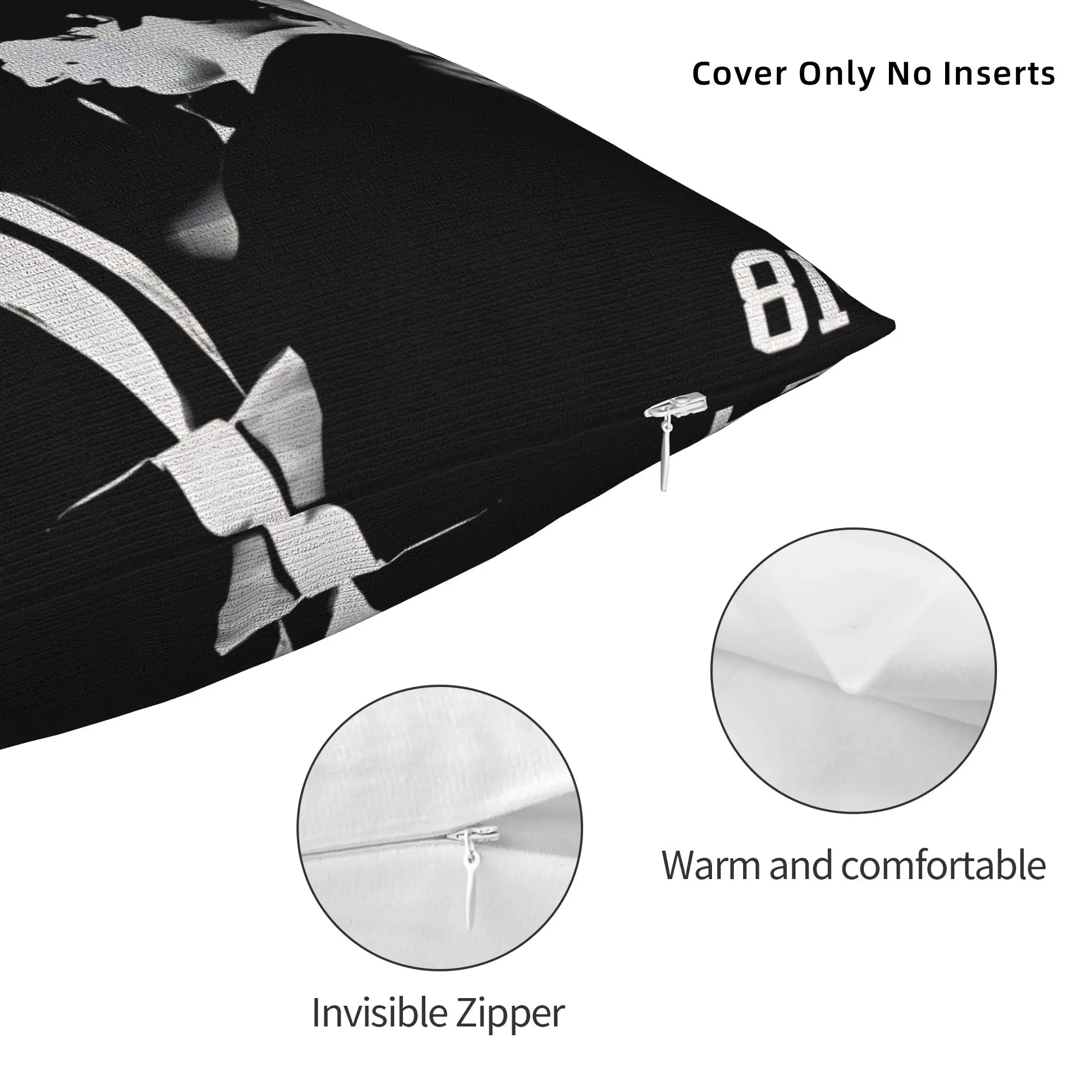 Heated Rivalry Hollander Rozanov Hollanov Shane Hollander Ilya Rozanov Pillowcase Merch Cushion Cover  Throw Pillow Cover