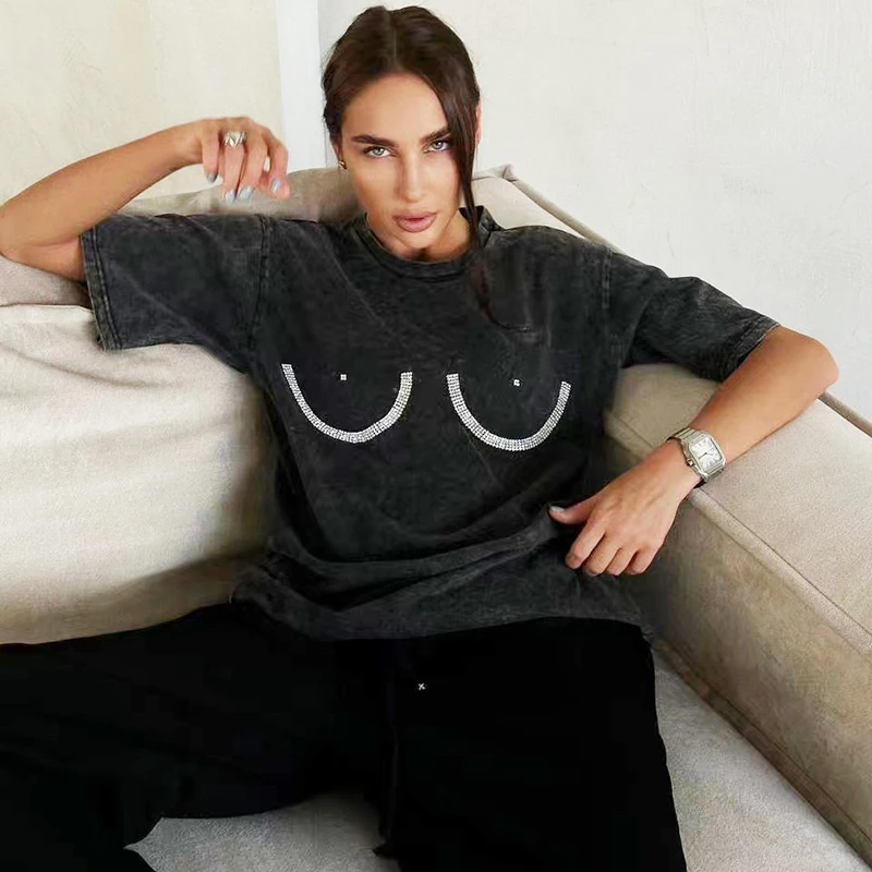 

Летняя женская черная футболка, Женская хлопковая уличная одежда, мягкие брендовые футболки для женщин