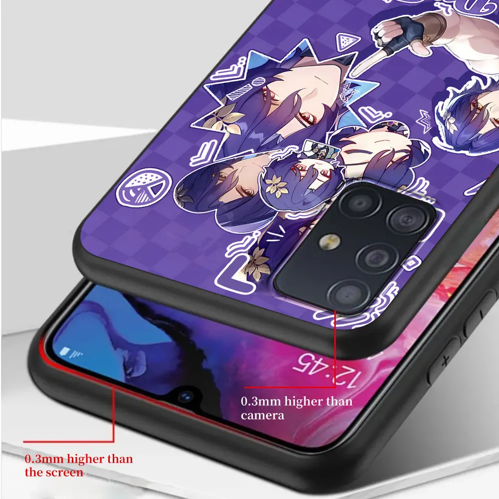 Dr. Ratio Honkai Star Rail Case for Samsung Galaxy A51 A53 A54 A31 A52 A12 A13 A21s A22 A32 A11 A22 A33 A41 A52s TPU Phone Cover