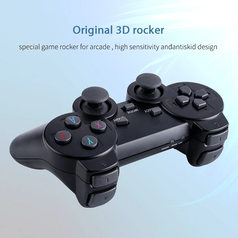 Top! Game Stick 4K 10000 M8 Video Game Console 2.4G Double Wireless Controllers PS1 ATARI Retro TV Dendy Game Sticker