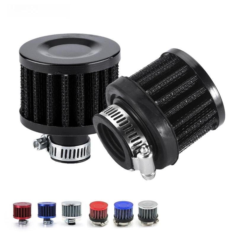 

Universal Interface Automotive Air Filter Small 12mm Motorcycle Turbo High Flow Racing Cold Air Intake Filter Mushroom Head