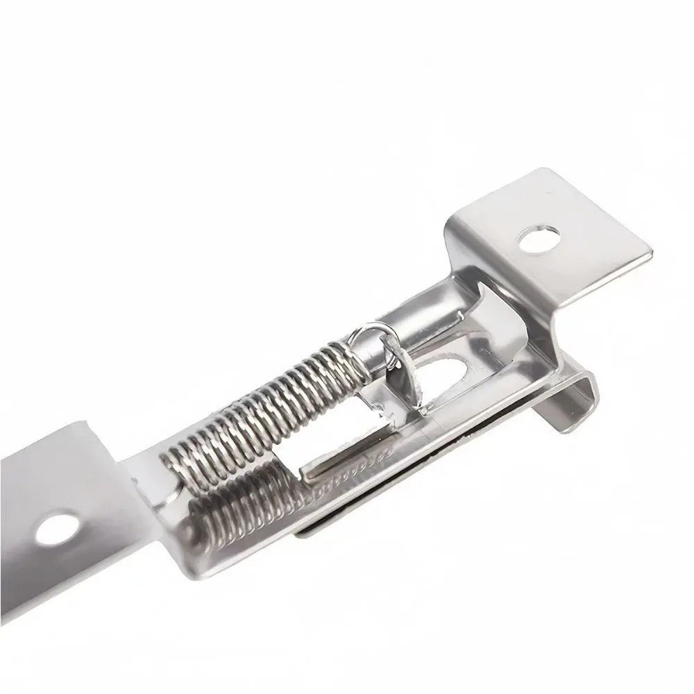 Car License Plate Frame Holder Trailer Number Stainless Steel Bracket Cars Frame Holder Clamps Trailer Number Plate Clips