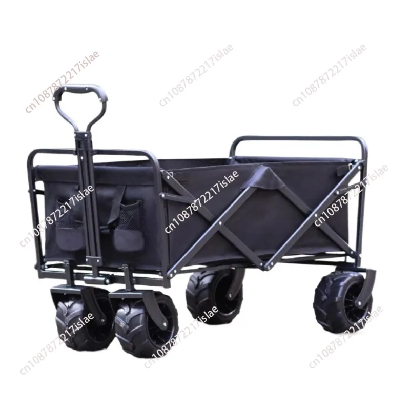

Тележка для кемпинга с песком, розовые садовые тележки, складная домашняя ручная тележка, пляжная тележка с большими колесами, ручная тележка, складная складная тележка