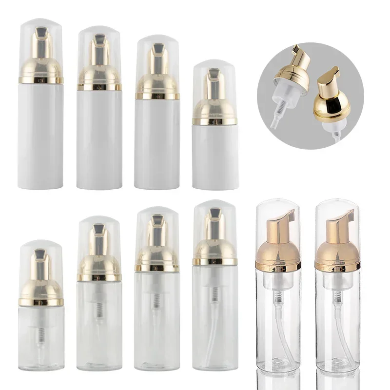 1PCS Foam Pump Bottles Empty 30ml-100ml Travel Plastic Mini Shampoo Bottles Clear Dispenser Portable Instant Soap Foaming Bottle