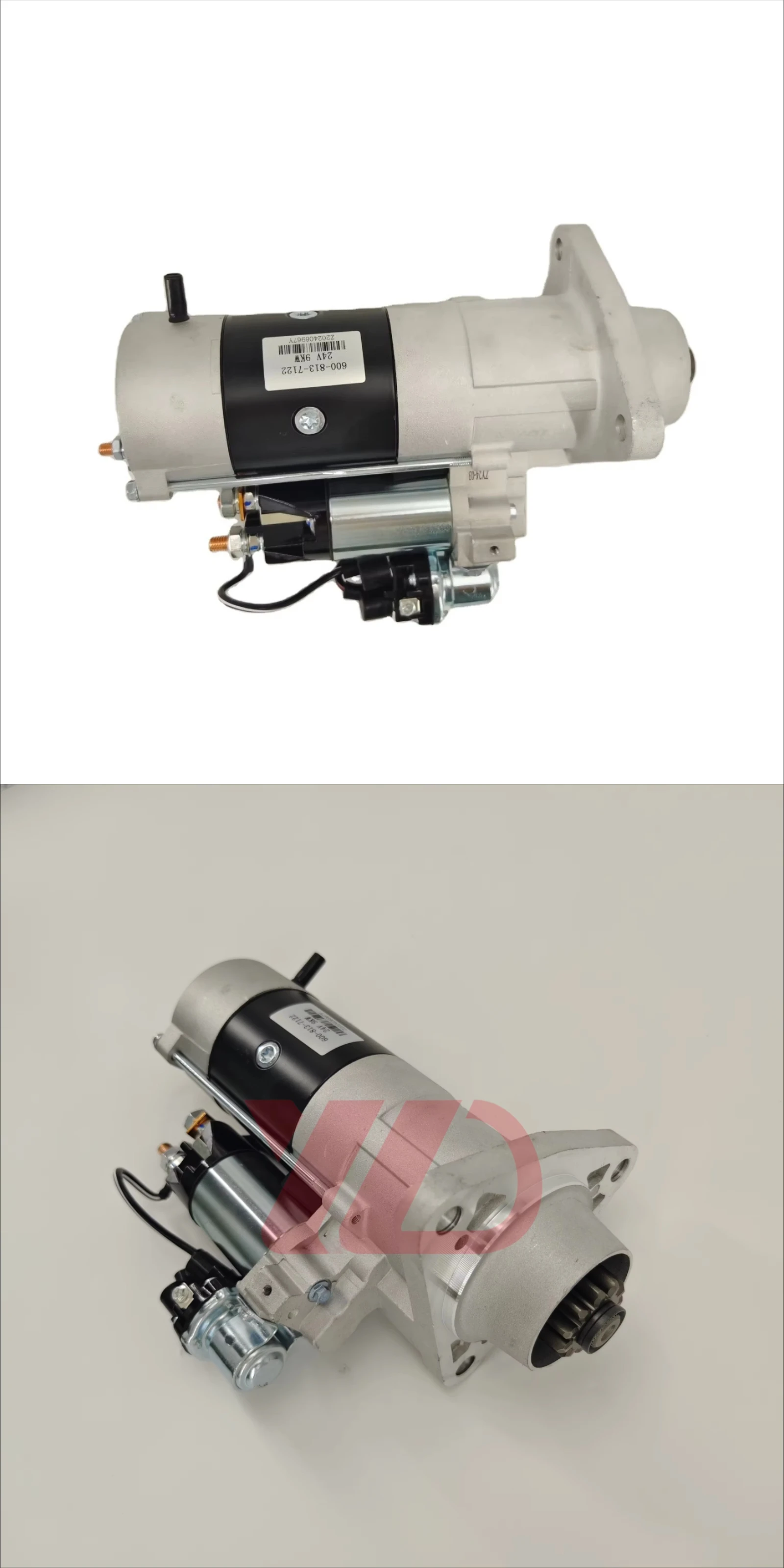 Construction Machinery SAA6D170E Spare Part Starter 600-813-7122 for Ko matsu Engine 6D107