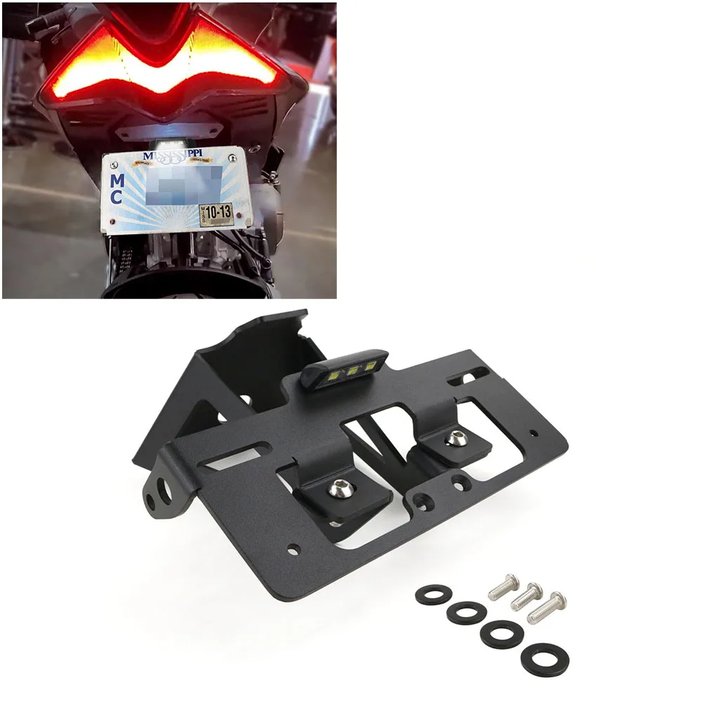 Tail Light Bracket Tidy Fender Eliminator Fit For APRILIA RS 660 2021-2024 NEW Motorcycle Accessories License Plate Holder