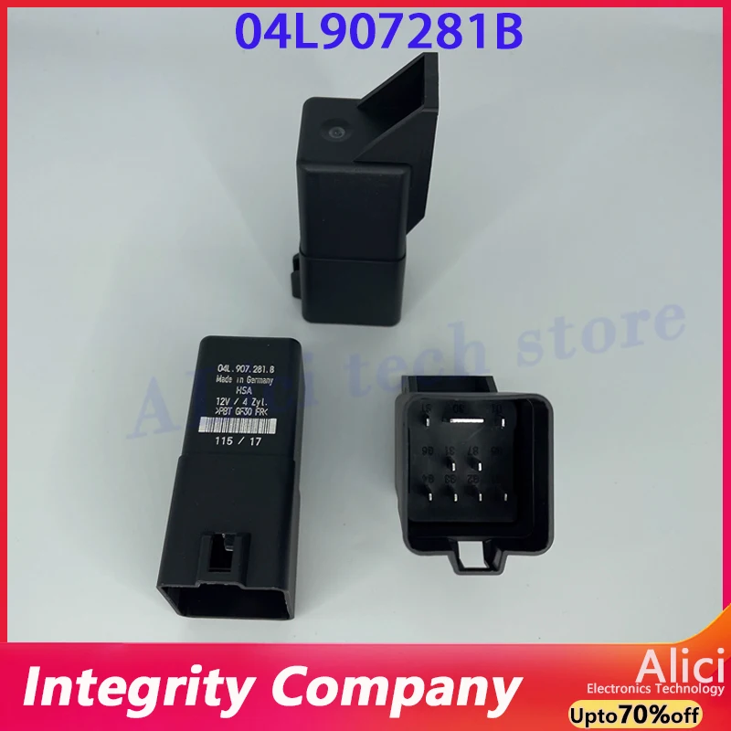 Original Volkswagen Preheating Relay for Car New 04L907281B 04L 907 281 B Auto Parts Accessory