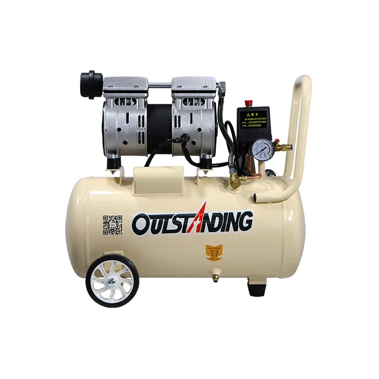 Low noisy electric high pressure small air compressor pump for pneumatic heat press