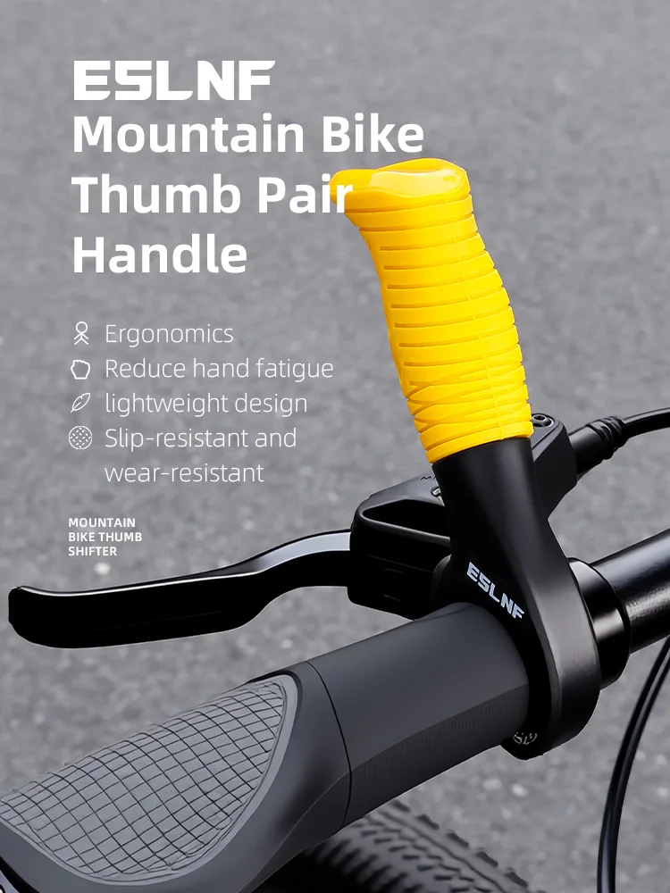 AliExpress ESLNF 22mm Ergonomic MTB Mountain Bike Bar Ends Nylon Mini Thumb Grips Inner Bar Cover Cycling Parts