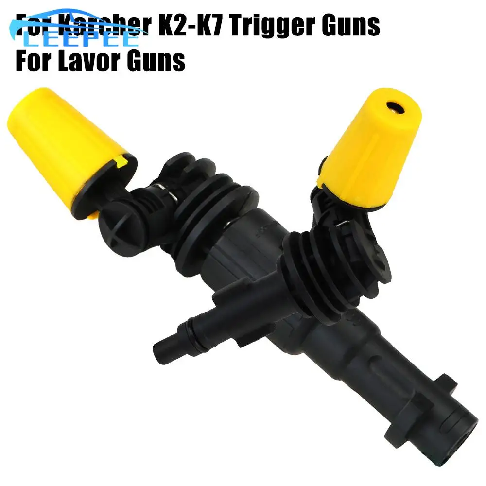 Dirt Shock Fit For Karcher Trigger Guns High Pressure 360° Gimbaled Spin Car Wash Tool Turbo Nozzle Cleaner Spray Nozzle