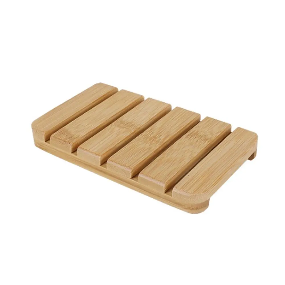 Reusable Handmade Soap Saver Bamboo Multiple Styles Soap Box Drain Storage Rack Bathroom