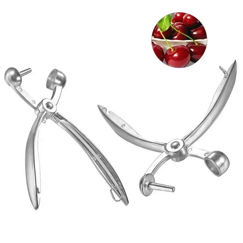 Cherry Olive Red Dates Pitter Stoner Pits Core Fruit Remover Core Easy Squeeze HandyTool Kitchen Supplies And Gadgets 18cm