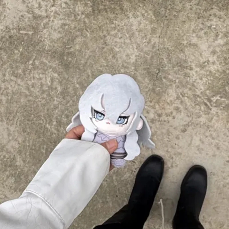 Anime Berserk Griffith Cosplay Keychain Q Version Cute Plush Cotton Doll Backpack Pendant Keyring Accessories view 5