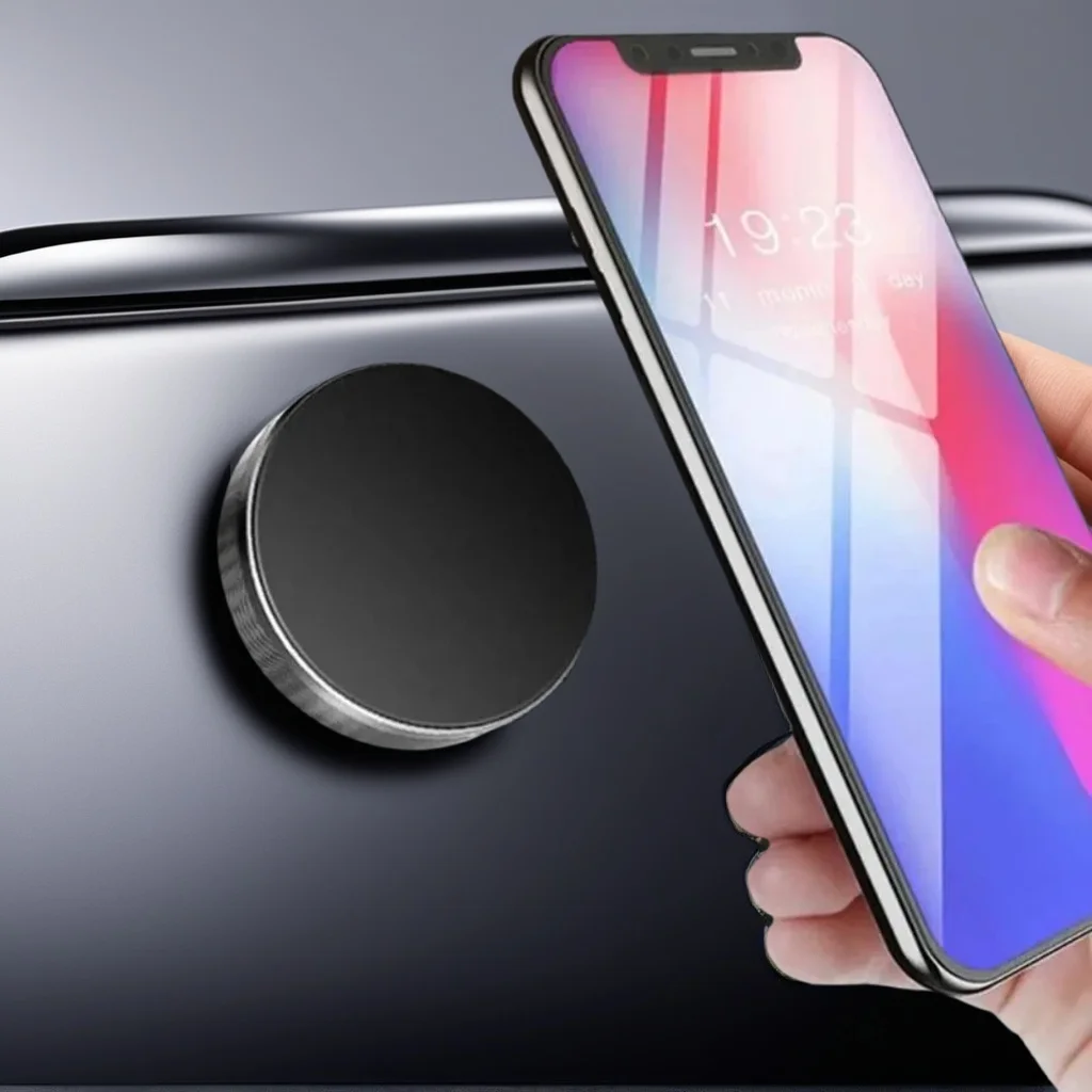 

​​Heavy-Duty Magnetic Phone Mount - Universal Dashboard Adhesive for GPS & Smartphones​​