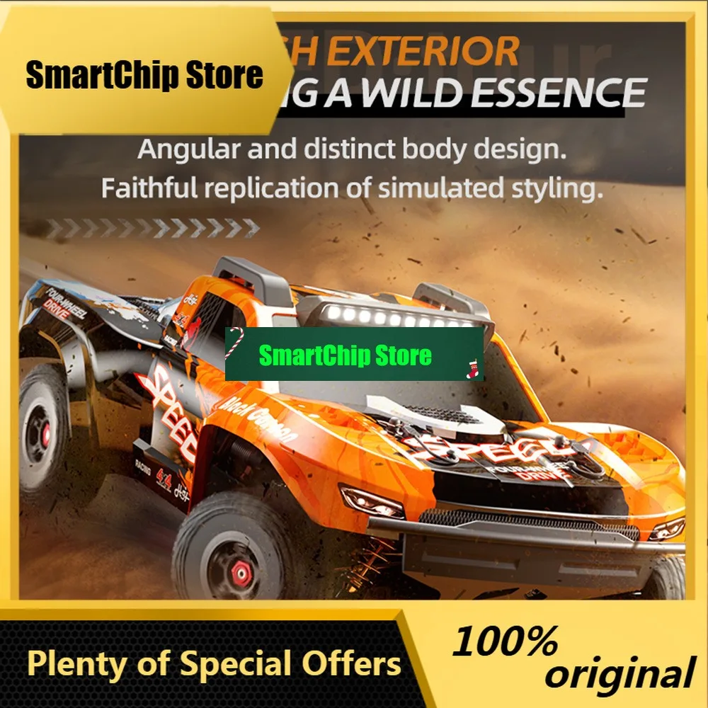 SmCpJJRC C8822 Frame Version 1/8 4WD RC Car Desert Off-Road Short Course Truck Vehicles Models