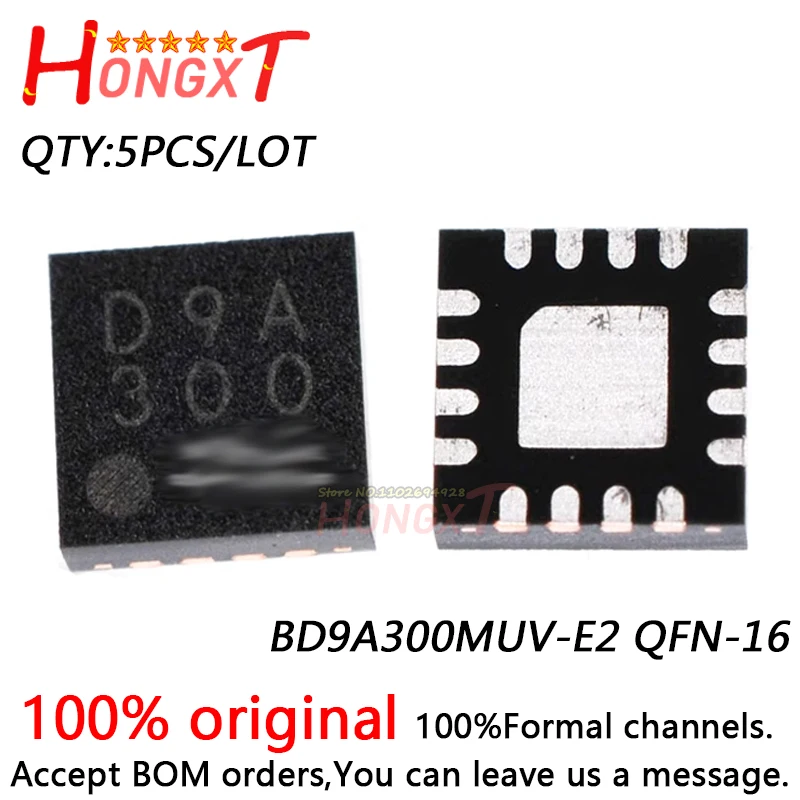 5PCS 100% NEW  BD9A300MUV-E2 QFN-16.