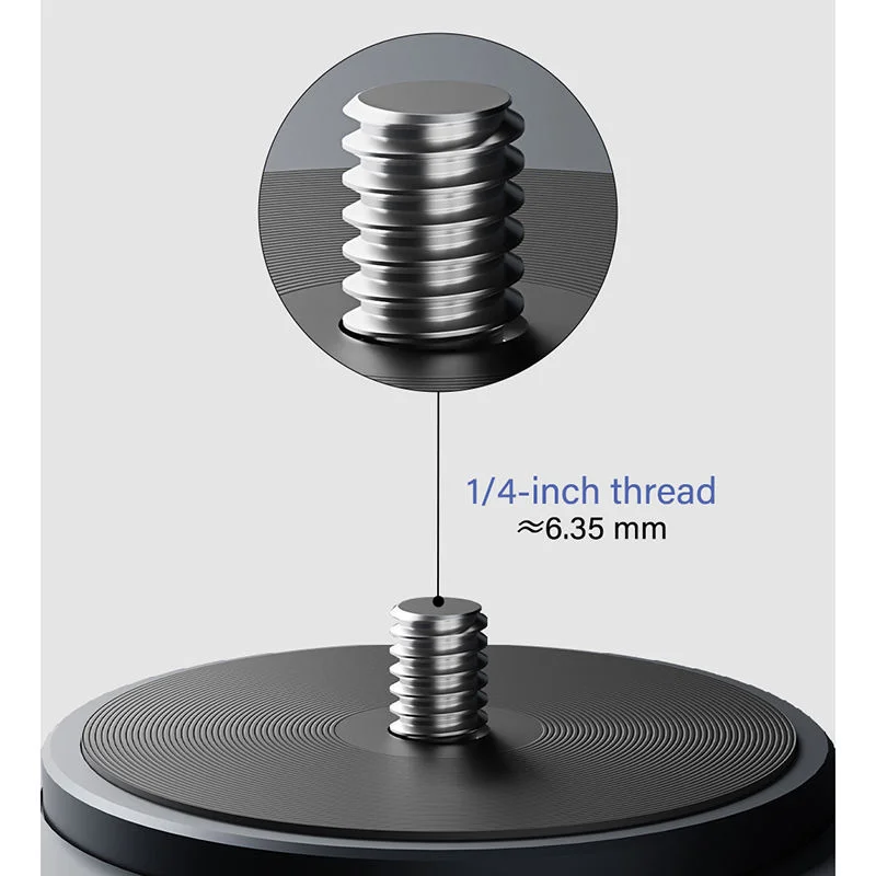 Picture 5: Heavy Duty Universal Projector Wall Mount Bracket Accessory 1/4-inch Thread 10KG Load Capacity Stable Fixed Installation W8