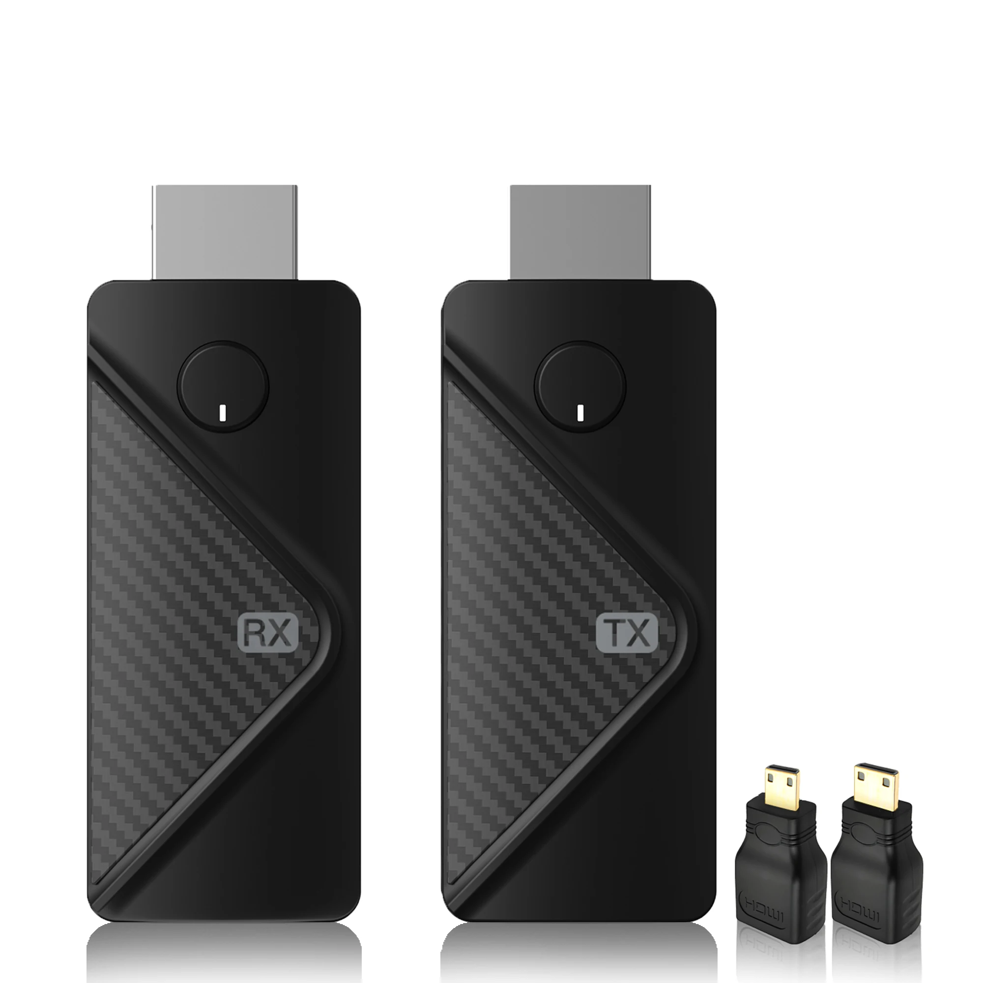 

Беспроводной передатчик и приемник eppfun HDMI1080P, 30 м, Plug & Play, 2,4G/5G, стабильное видео и аудио для монитора ноутбука/ПК/телевизора