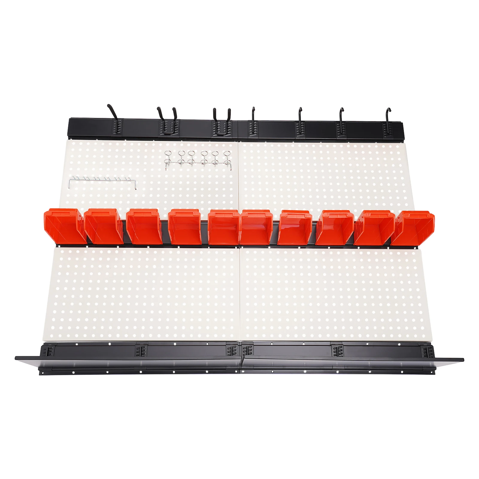 121.92*91.44cm Wall Mounted Tool Storage Rack Overall Load-bearing Capacity About 150kg