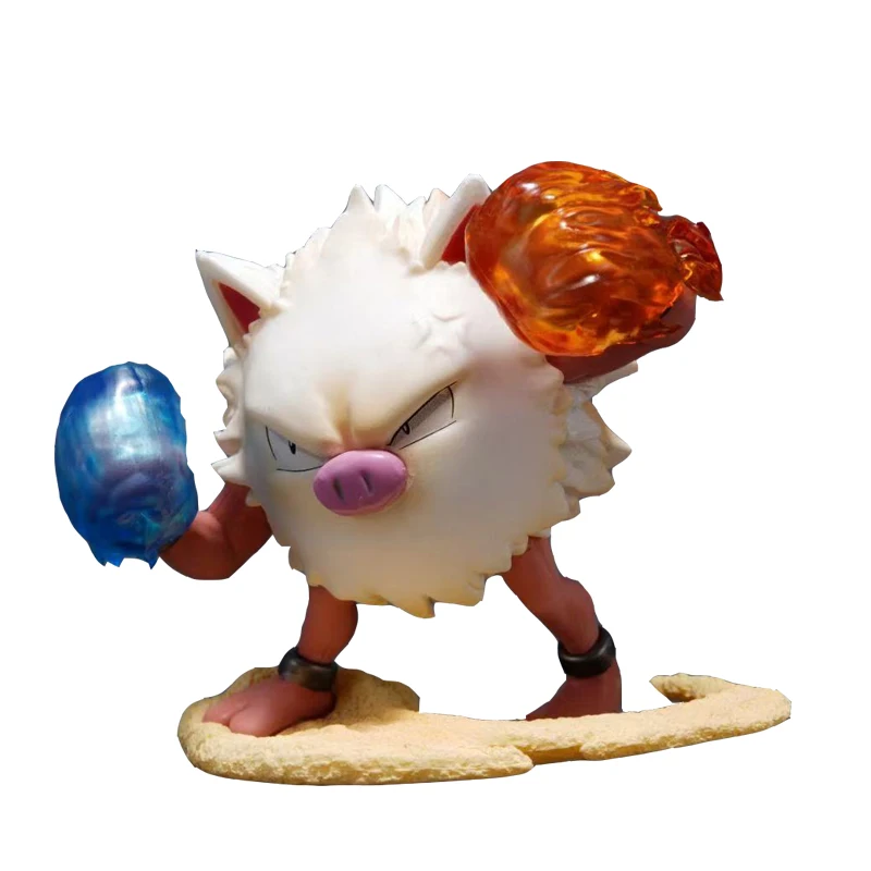 Novo 7cm pet pokemon figura de ação jogar selvagem quente macaco anime figuras gk bonito estatuetas modelo estátua ornamento brinquedos presentes personalizados