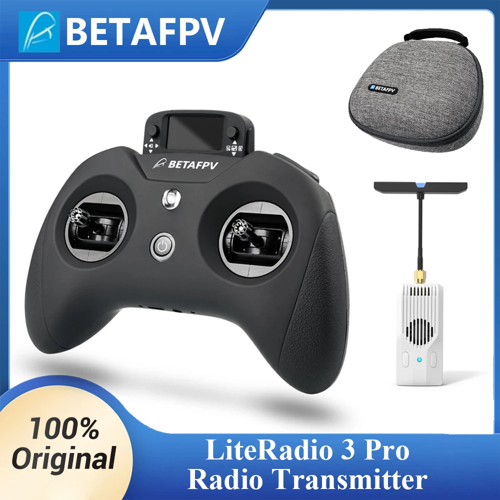 Betafpv literadio 3 halle gimbals pro radio sender controller mit 1,3 zoll bildschirm oled display